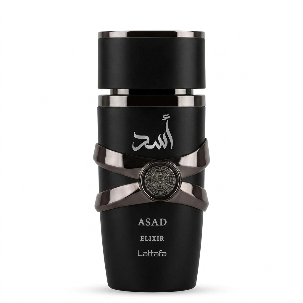 Perfume Lattafa Asad Elixir 100 ml - Eau de Parfum Masculino / Fragancia Oriental Especiada