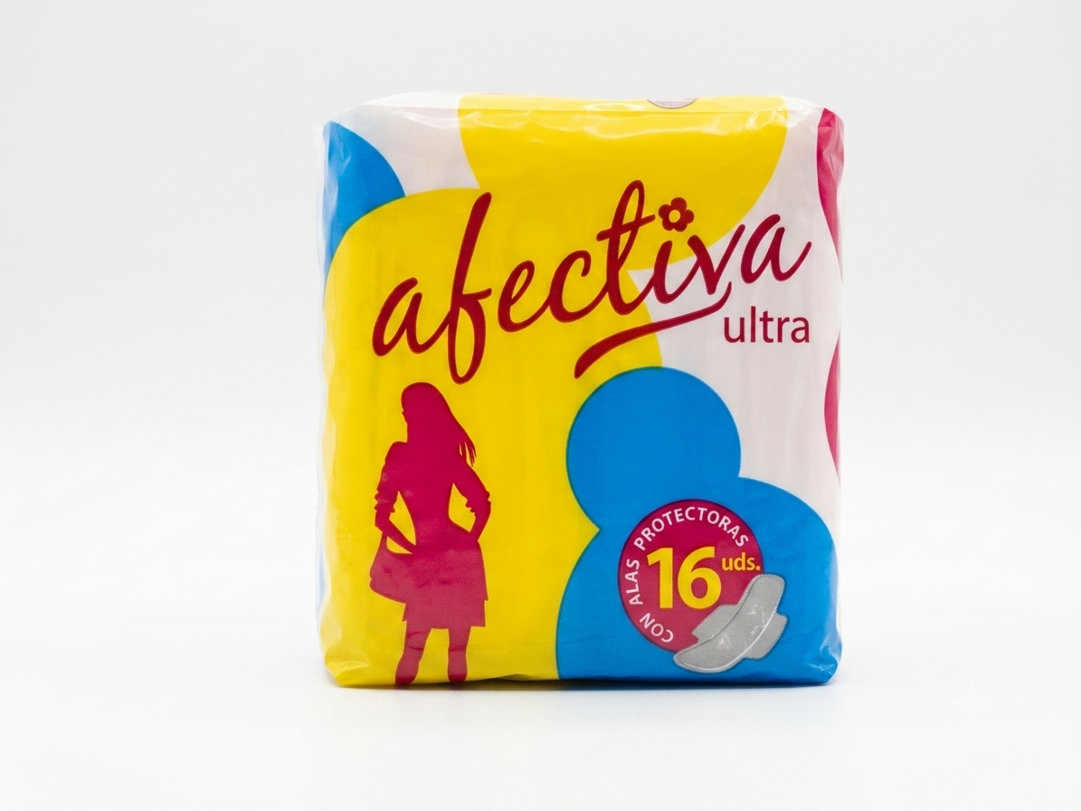 Toallas Sanitarias Afectiva Ultra - Paquete de 16 Unidades