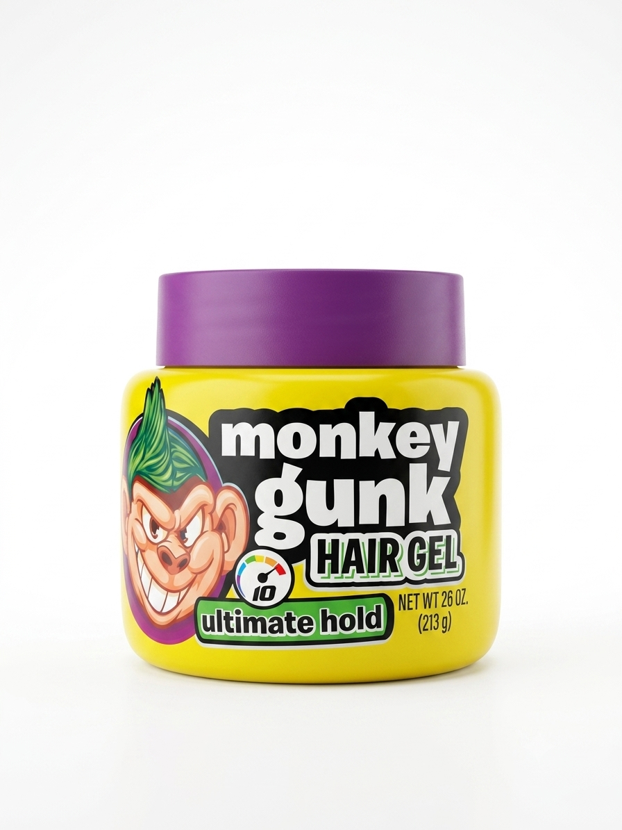 Gel Fijador Monkey Gunk Hair Gel - Ultimate Hold (213 g / 26 oz)