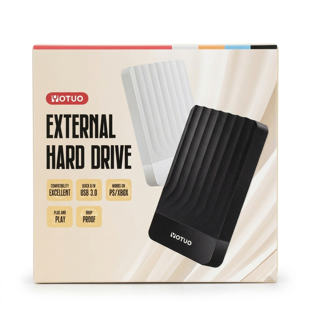 Disco Duro Externo Portátil YOTUO - USB 3.0 Anticaídas (Plug and Play)