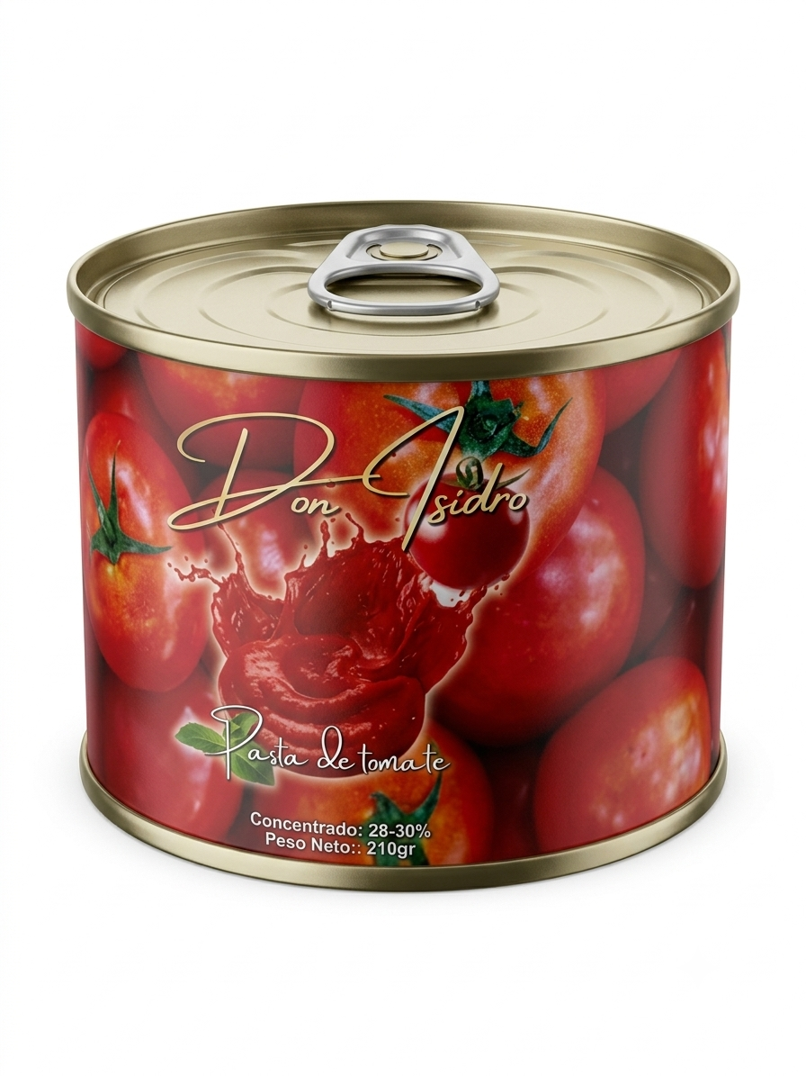 Pasta de Tomate Don Isidro - Concentrado 28-30% (210 g)