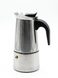 Cafetera Espresso Maker Italiana de Acero Inoxidable - 6 Tazas (300 ml)