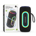 Parlante Inalámbrico Portátil HOPESTAR P67 - 40W con Luces LED RGB y Radio FM (Color Negro)