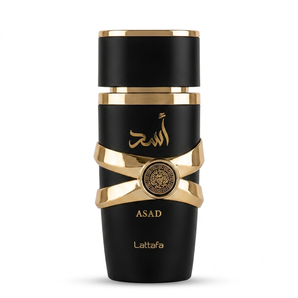 Perfume Lattafa Asad 100 ml - Eau de Parfum Masculino / Fragancia Oriental Cálida