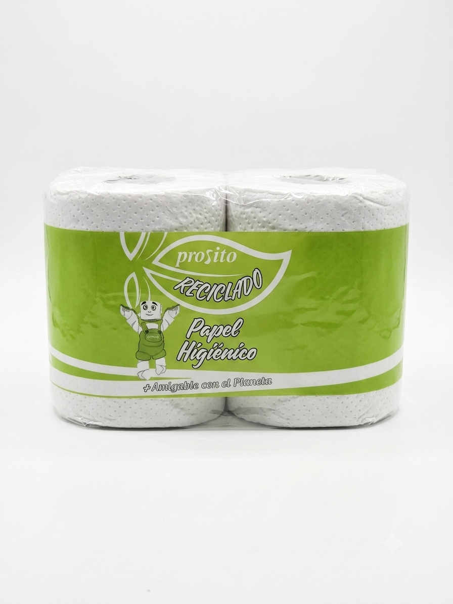 Papel Higiénico Reciclado Prosito - Paquete de 2 Rollos
