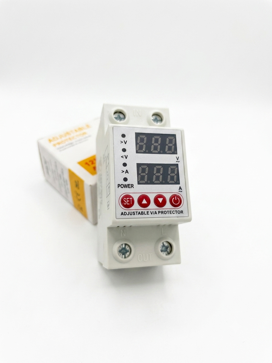 Protector Digital de Voltaje y Corriente SACO® Electric (120V / 60Hz)