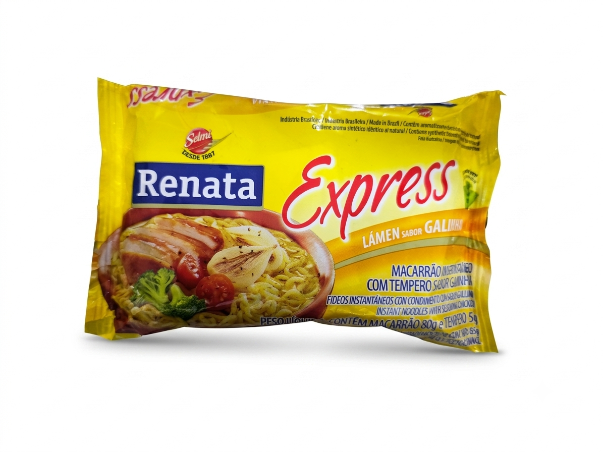 Fideos Instantáneos Renata Express - Sabor Gallina / Pollo (85g)