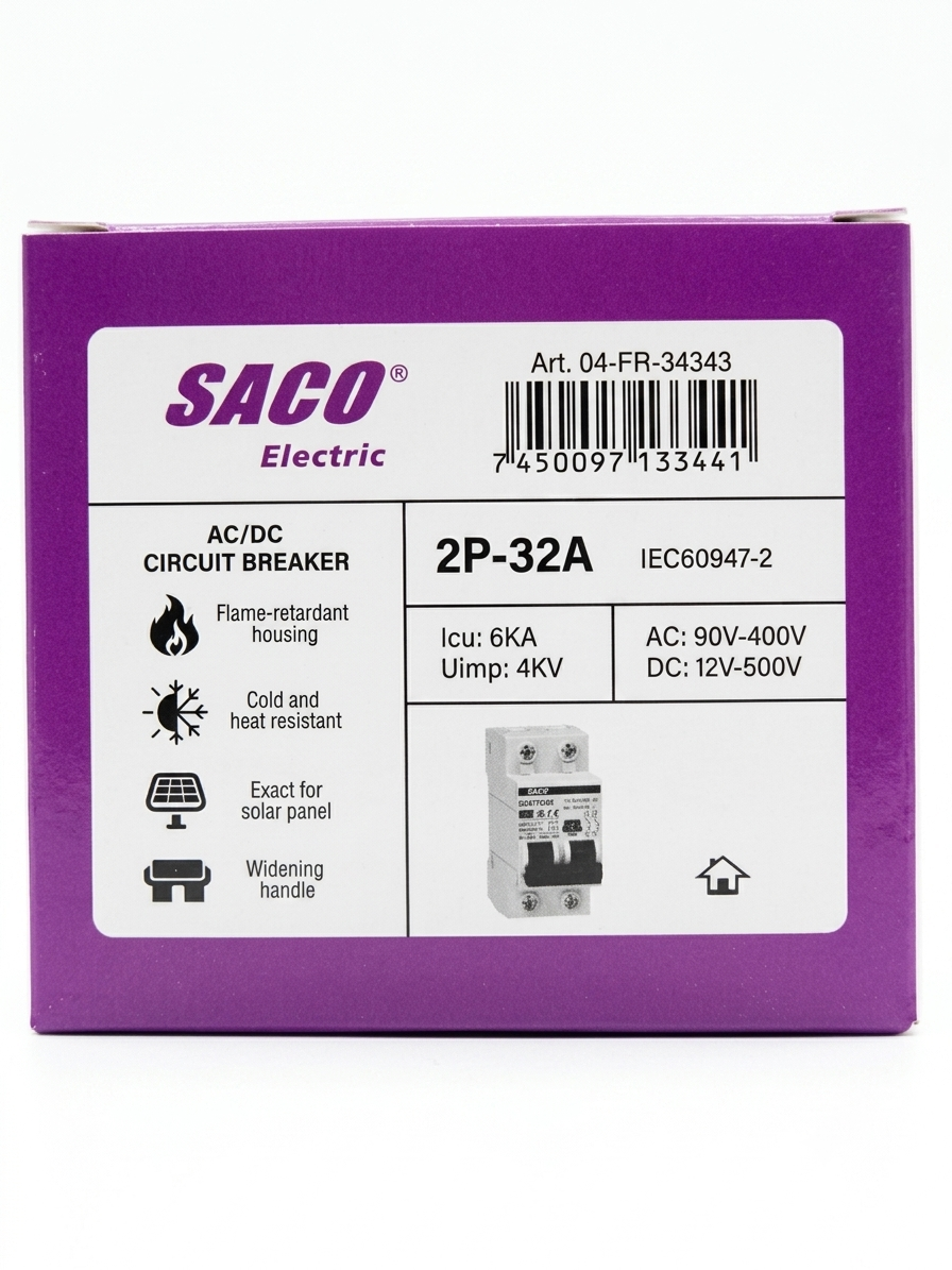 Disyuntor (Breaker) SACO® 32A
