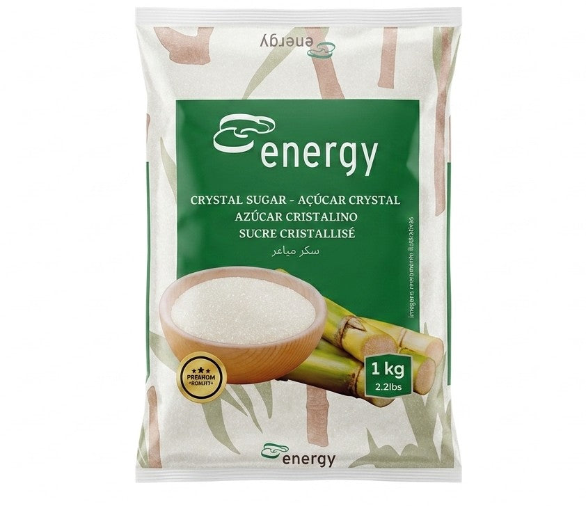 Azúcar Blanca Energy - 1 kg (2.2 lbs)