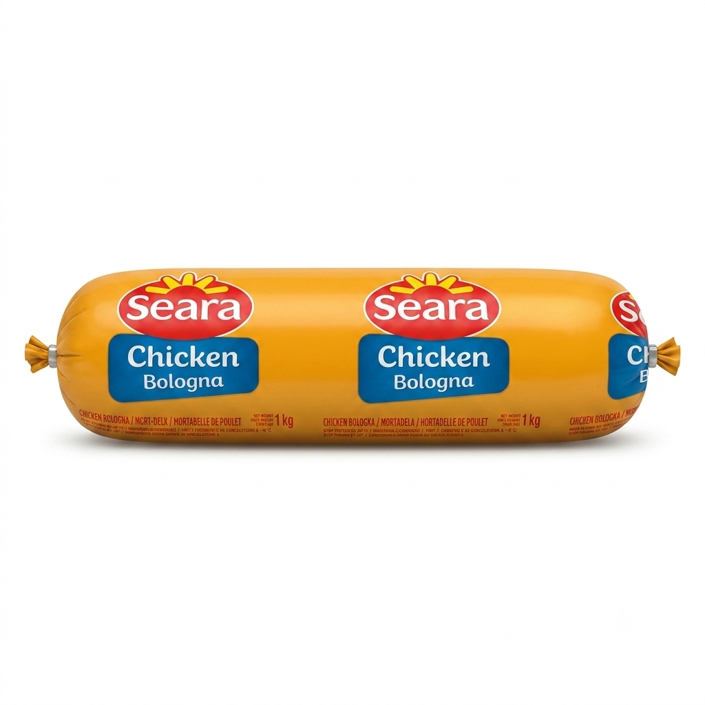 Mortadela de Pollo Seara 1 kg - Fiambre Embutido en Barra (Chicken Bologna)