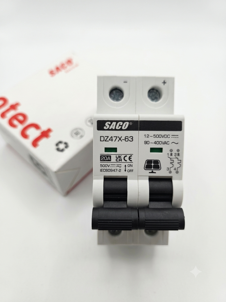 Disyuntor (Breaker) SACO® 20A