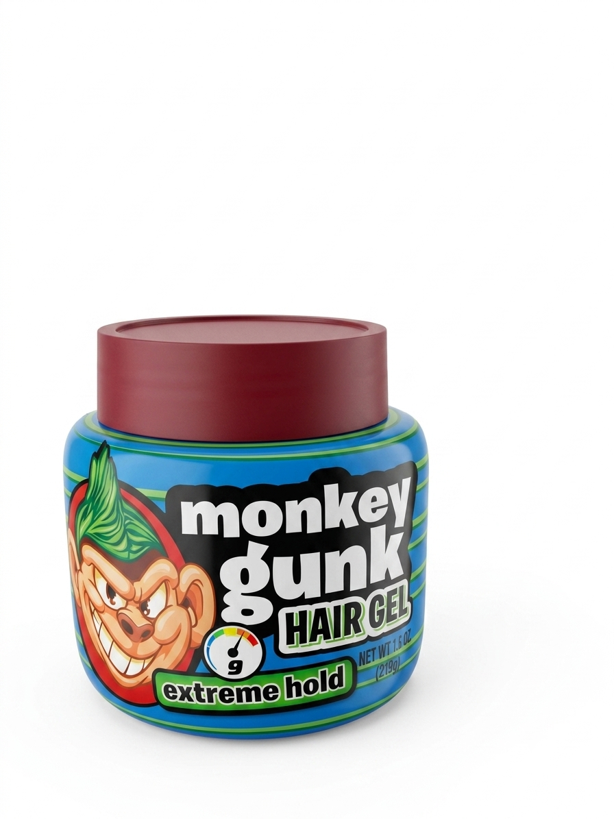 Gel Fijador Monkey Gunk Hair Gel - Extreme Hold (219 g / 7.6 oz)