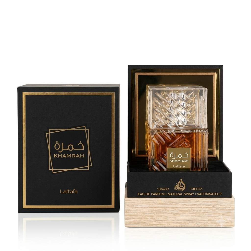 Perfume Lattafa Khamrah 100 ml - Eau de Parfum Unisex / Fragancia Oriental Gourmand